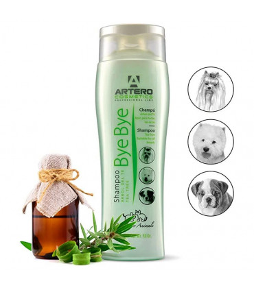 ARTERO CHAMPU BYE BYE 250ML: El Champú Natural para Mascotas con Cuidado Extra